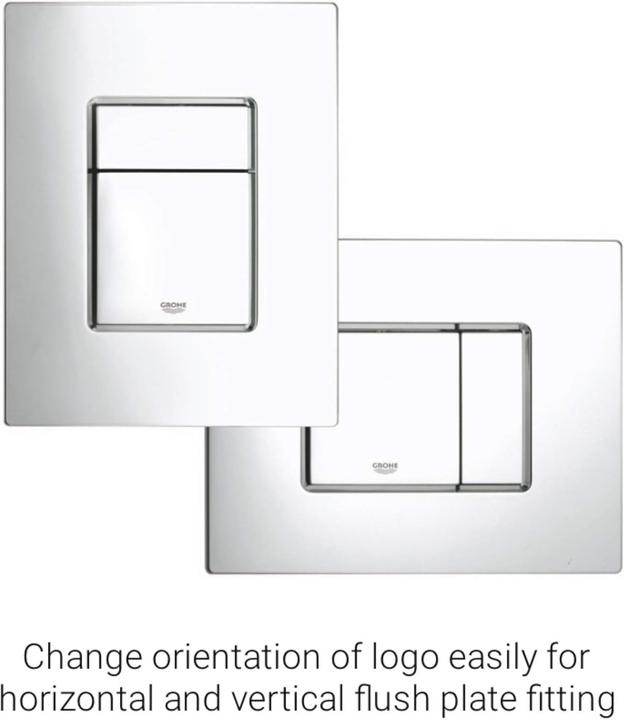 Image du produit Grohe Plaque de recouvrement SKATE C 156x197mm verre miroir