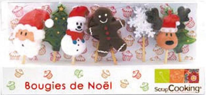 Actual product image ScrapCooking Christmas candles set (8 pcs.)