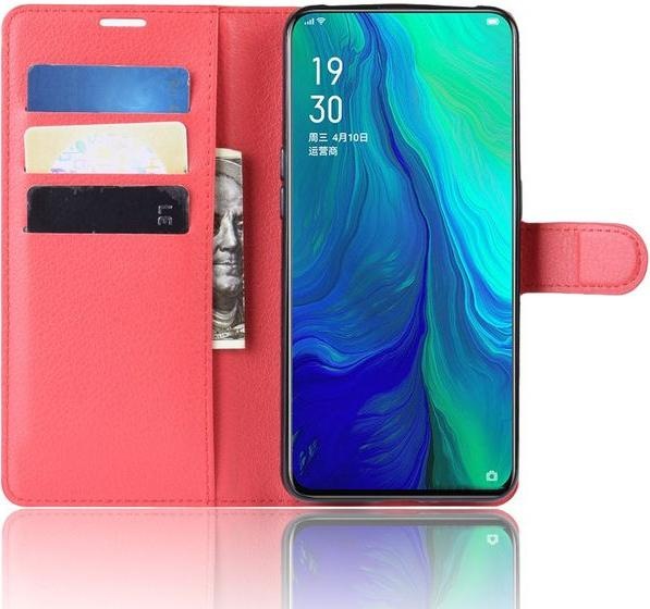 Produktbild MU Classic Litchi Leder Bookcover Series (Oppo Reno 10x Zoom, Oppo Reno 5G)