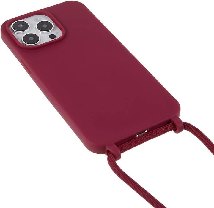 Produktbild Cover-Discount iPhone 14 Pro Max - Hülle mit Umhängeband rot