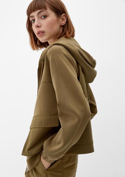 Produktbild s.Oliver Sweatshirt Jacke Sweatshirtjacke mit Kapuze (44)