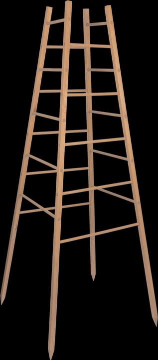 Produktbild Windhager Hochbeet Holz-Rankhilfe Pyramide 50x50x14 5cm (145 cm, 50 cm)