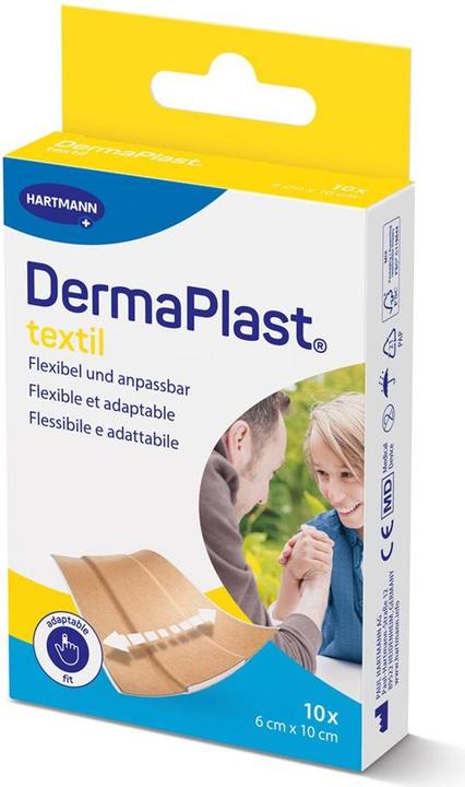 DermaPlast Text Schnellver 6x10cm bei 10 (10x)