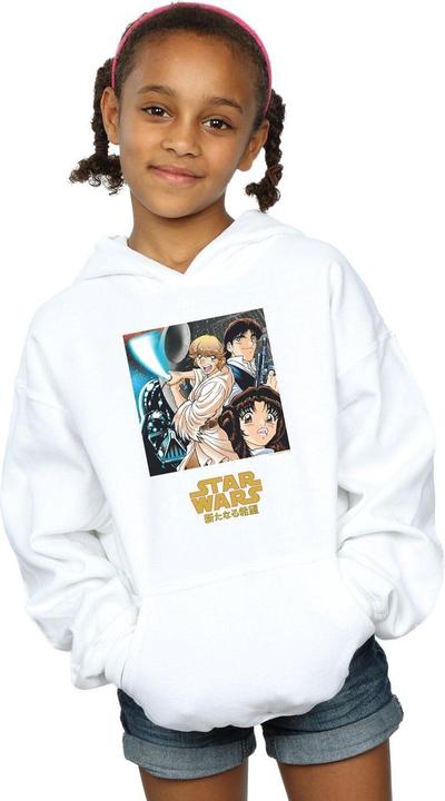 Produktbild Star Wars Anime Poster Kapuzenpullover Mädchen (140, 146)