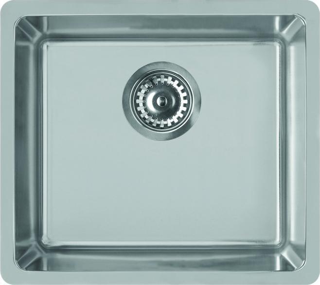 Elleci Space 500 Lavello sottopiano Rettangolare Acciaio inossidabile (Lavello sottopiano, 44 cm, 54 cm)