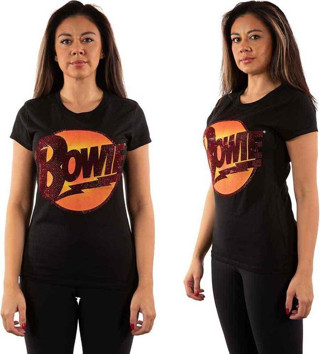 Produktbild David Bowie Diamond Dogs Logo Diamante (Girlie) (XL)