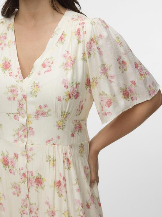 Produktbild Vero Moda VMCBELLA Langes Kleid Gesmoktes Kleid (48)