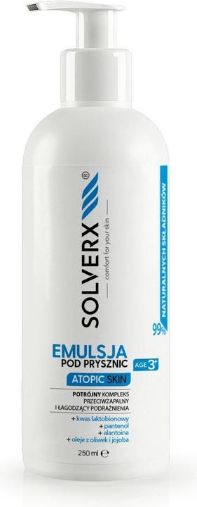 Produktbild Solverx Atopic Skin Shower Emulsion For Atopic And Psoriatic Skin 250Ml (250 ml)
