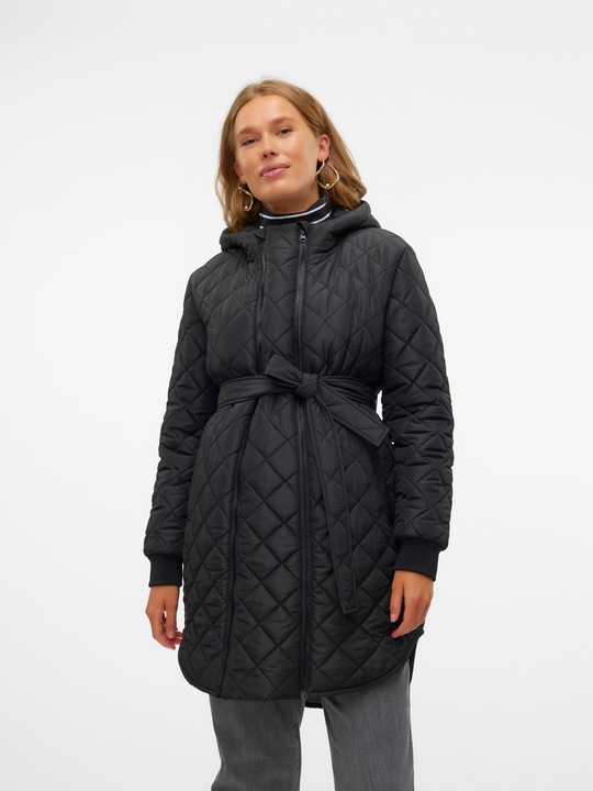 Produktbild Mamalicious Rundhals Gerippte Ärmelbündchen Steppjacke Jacke (XXL)