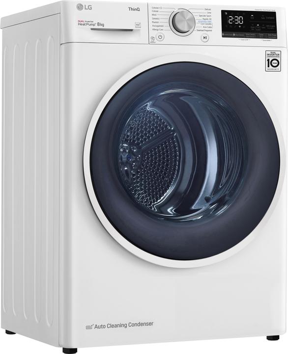 Image du produit LG RH80V9AVHN Sèche-linge 8 kg chargement frontal (8 kg, Droite)