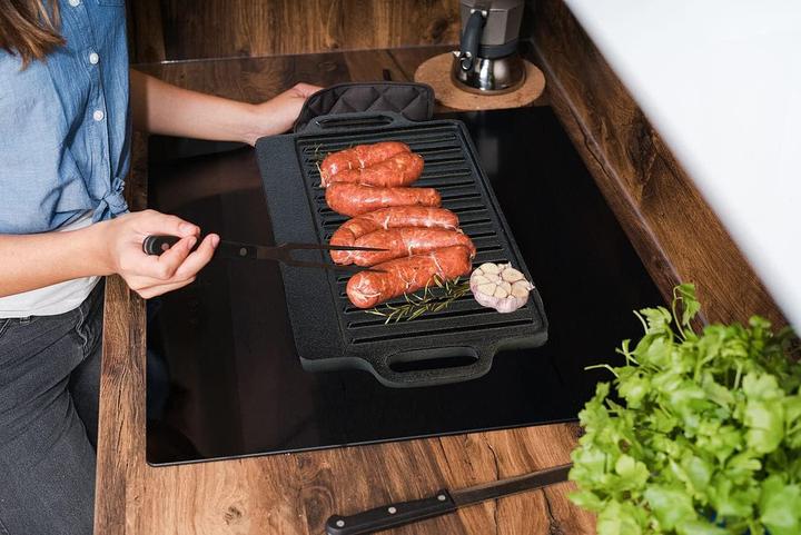 Actual product image Rosenstein & Söhne Cast iron reversible grill plate