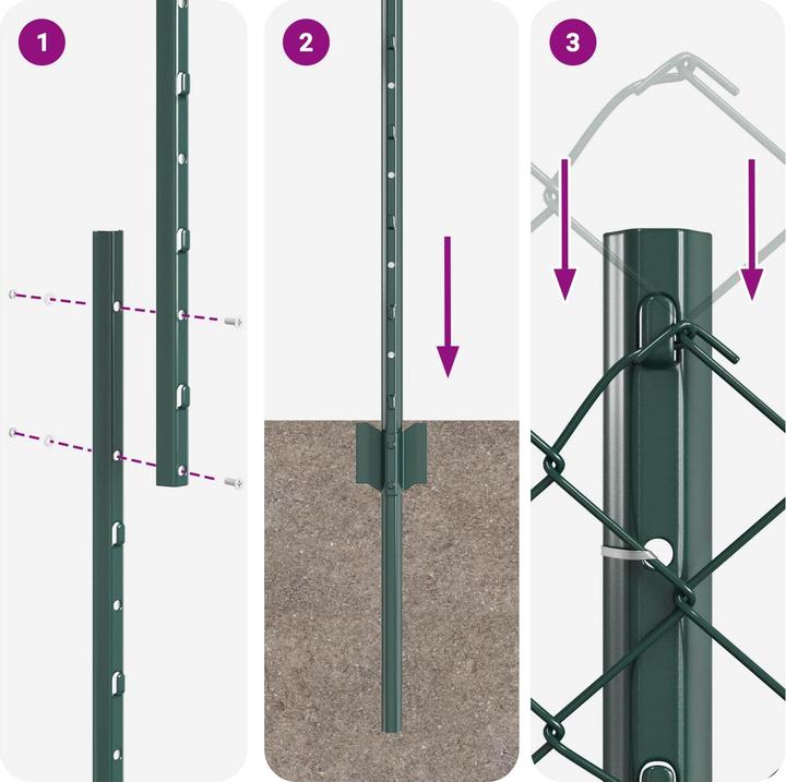 Produktbild vidaXL Aussenbarriere
