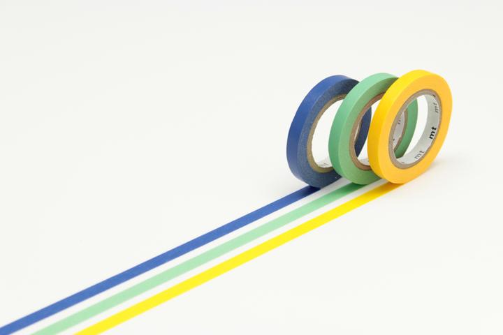 MT Masking Tape MT Slim Washi Tape: 3er Set G
