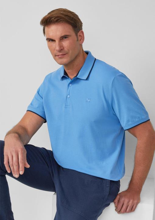 Image du produit S.Oliver Polo-Shirt Sportives Piqué-Poloshirt mit Kontrast-Details (XXL)