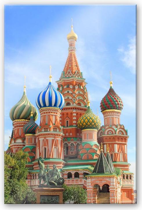 Produktbild Trenddeko St. Basilius Kathedrale Moskau (40 x 60 cm)