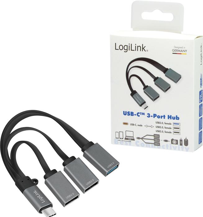 Produktbild LogiLink UA0315 (USB-C, 3 Ports)