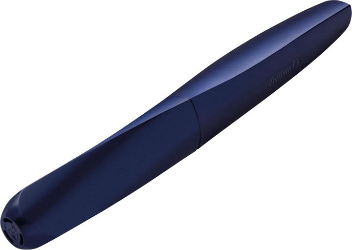 Actual product image Pelikan Twist Night Breeze M fountain pen for right & left hands (Night blue, 1x)