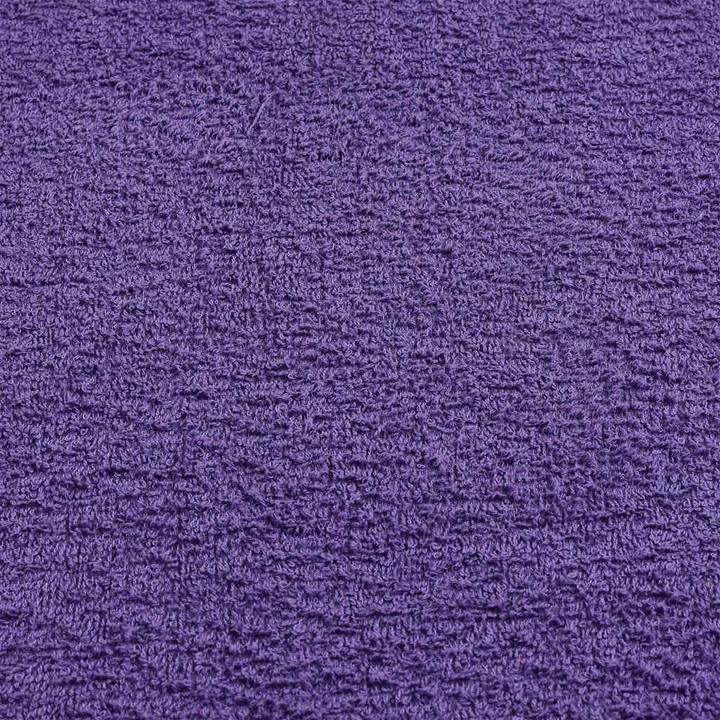 Immagine prodotto vidaXL Asciugamani da bagno 10 pz. Viola 100x150 cm 360 g/m² 100% cotone telo doccia (100 x 150 cm)