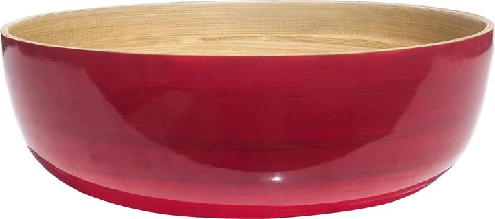 Produktbild Ibili Schüssel Bamboo Fuente kirschrot 25 cm Ideal für Dekoration und Aufbewahrung (1x)