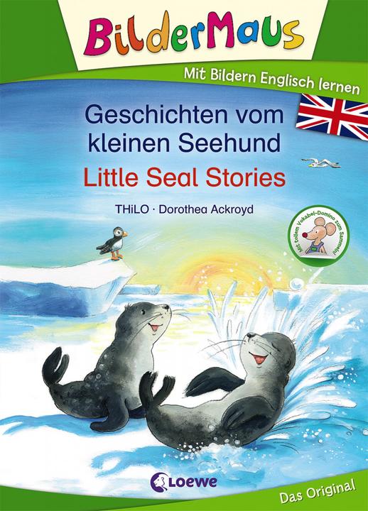 Immagine prodotto Bildermaus - Mit Bildern Englisch lernen - Geschichten vom kleinen Seehund - Little Seal Sto (Tedesco, THiLO, Dorotea Ackroyd, 2020)