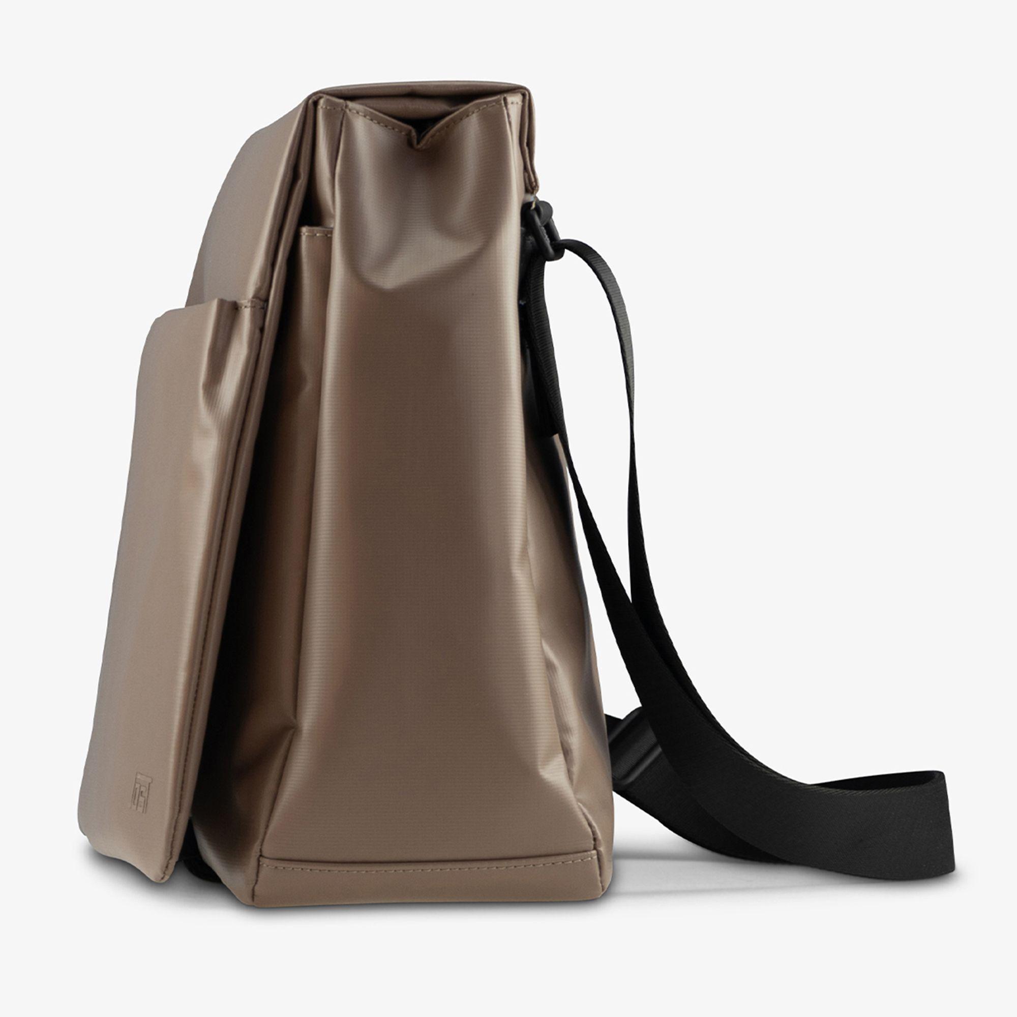 Thumbnail - Jost, Handtasche, Tolja Messenger 38 cm Laptopfach, Beige
