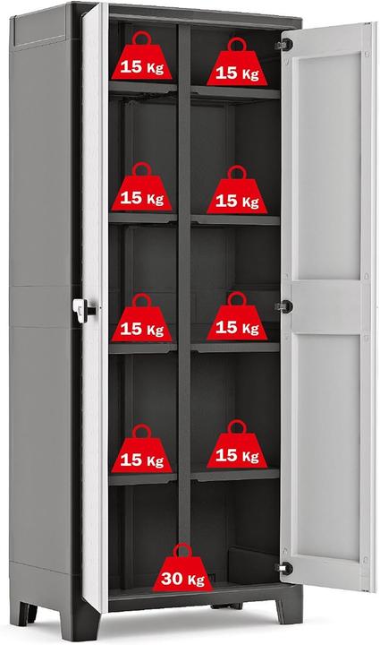 Produktbild Keter Schrank (80 x 44 x 182 cm)