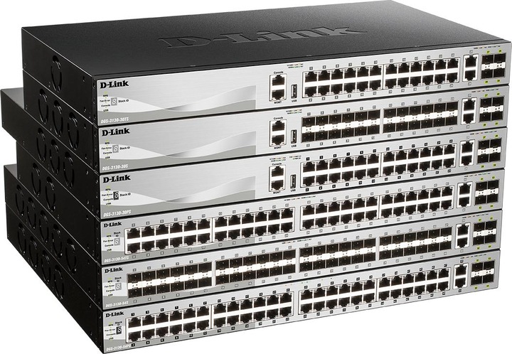 Produktbild D-Link DLINK DGS-3130-30S/E 30Port L3 Fiber Gigabit Stack (30 Ports)