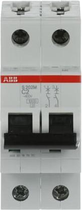 Immagine prodotto ABB Interruttore automatico S200 tipo C 2A 10kA