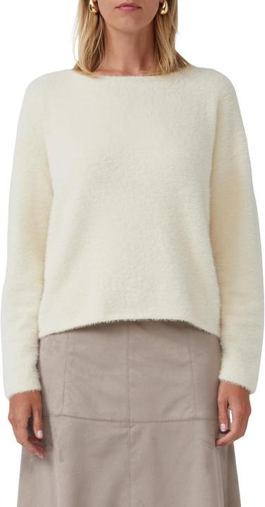 Image du produit s.Oliver Strickpullover Flauschiger Pullover mit U-Boot-Ausschnitt (46)
