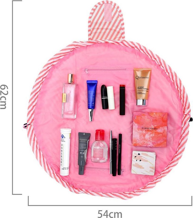 Produktbild Intirilife Kosmetiktasche in ROSA GESTREIFT
