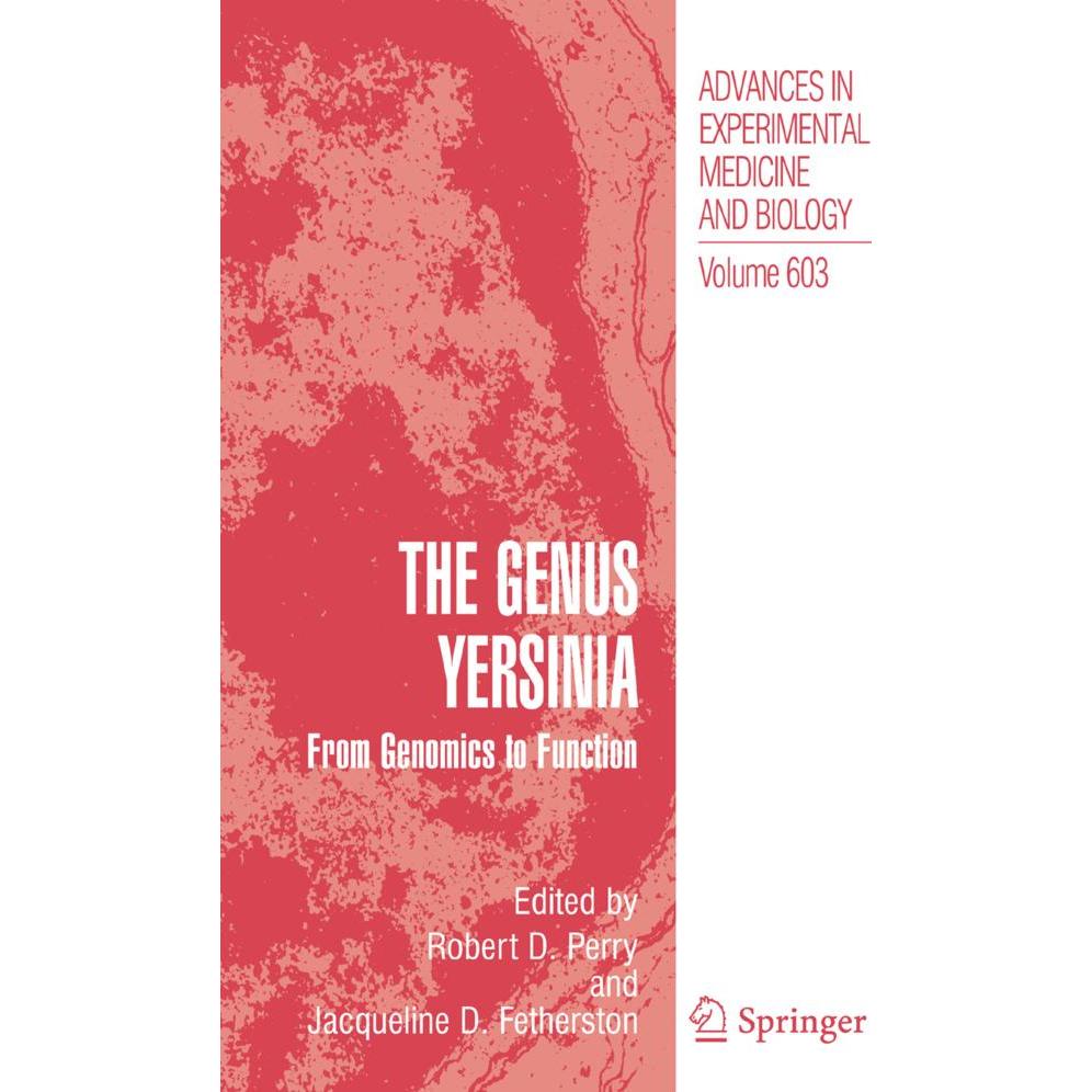 The Genus Yersinia:, Fachbücher von Robert D. Perry, Jacqueline D. Fetherston