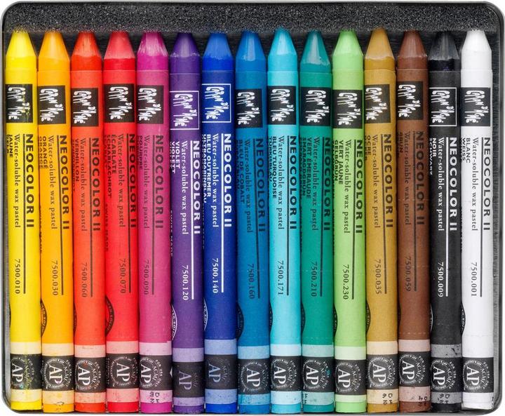 Produktbild Caran d'Ache Neocolor II Aquarelle Metallschachtel (15x)