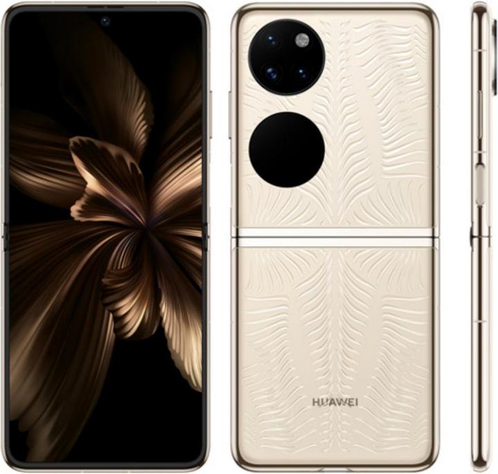 Huawei P50 Pocket (512 GB, Premium Gold, 6.90", Dual SIM, 4G)