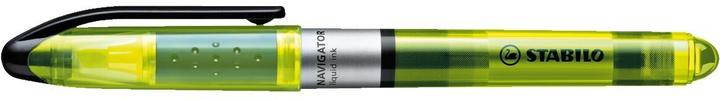 Produktbild STABILO Textmarker - NAVIGATOR - 10er Pack - gelb (Gelb, 5 mm, 10 x)