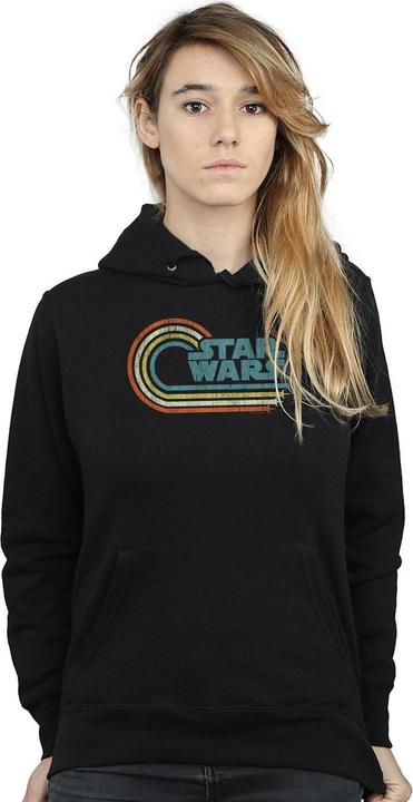 Image du produit Star Wars - Sweat à capuche RETRO WAVE LOGO - Femme (M)