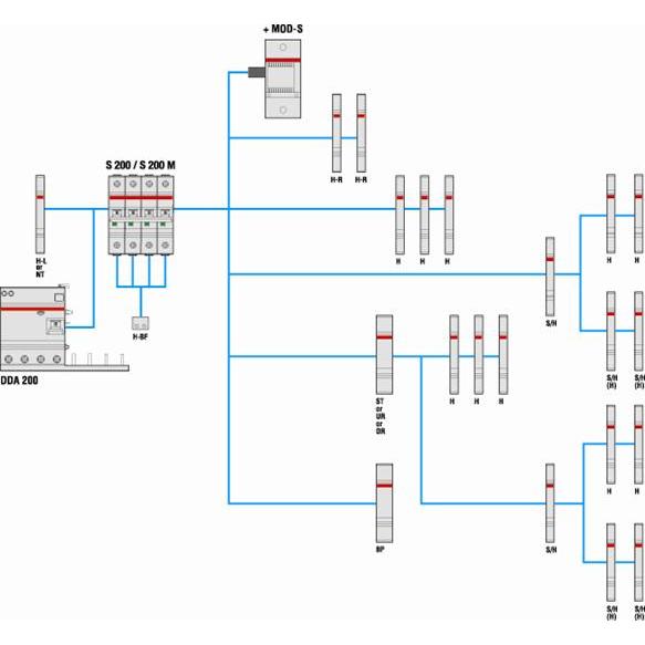 Thumbnail - ABB, Schutzschalter, S203M-D25 S203M-D25 Sicherungsautomat D-Char.,10kA