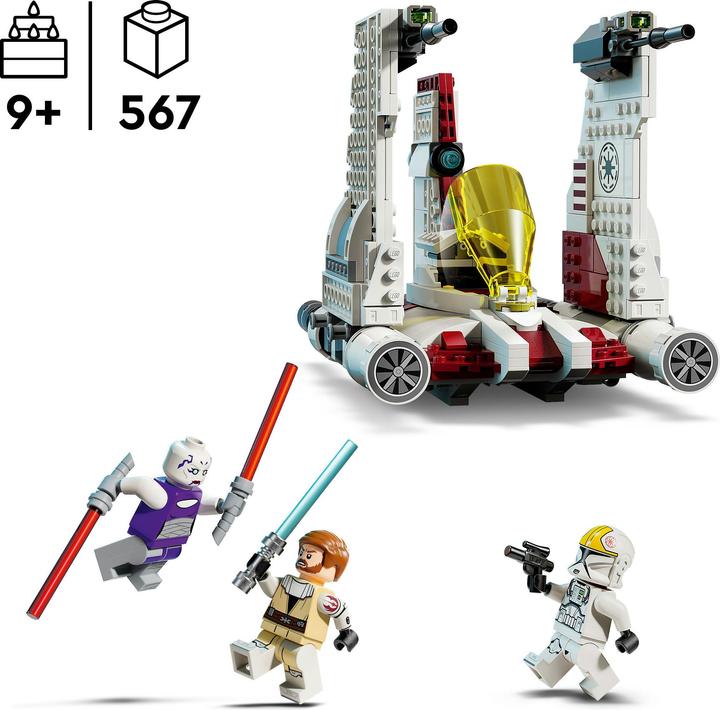 Produktbild LEGO V-19 Torrent-Sternjäger (75432, LEGO Star Wars)