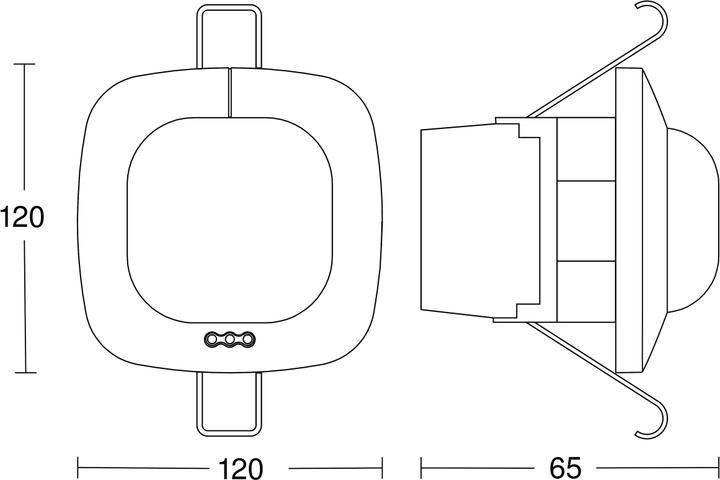 Produktbild Steinel Präsenzmelder IR Quattro HD (8 m)