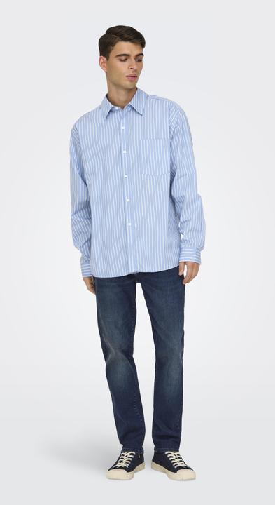 Actual product image Only & Sons ONSWEFT Medium waist regular fit jeans Slim fit jeans (W31/L30)