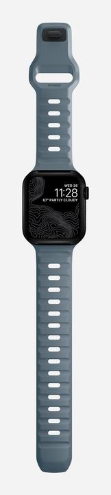 Produktbild Nomad Strap - Sport FKM rubber horlogebandje - Geschikt voor Apple Watch 41/40 mm - Marine Blue (Fluorelastomer)