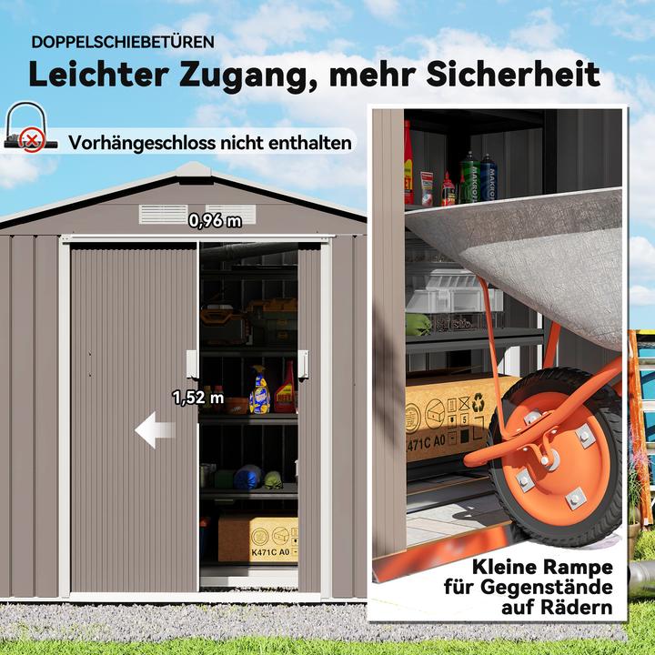 Produktbild Outsunny Gartenschuppen