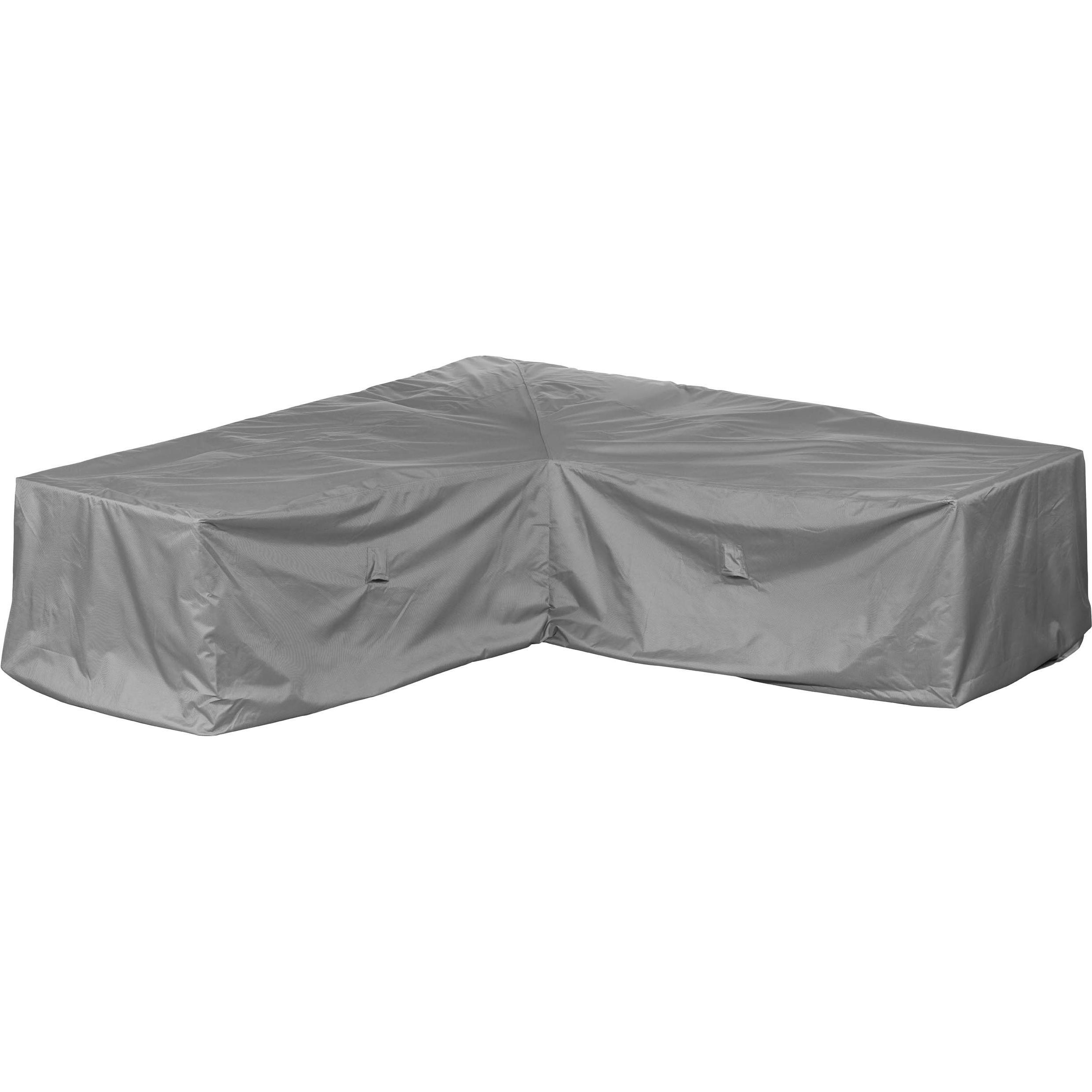Mehr Garten, Wetterschutzhülle, Schutzhülle für Gartenecksofa 237 x 237 x 80 cm Polyester gewebt Oxford 600D