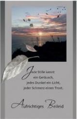 Produktbild Susy Card Trauerkarte "Sonnenuntergang"