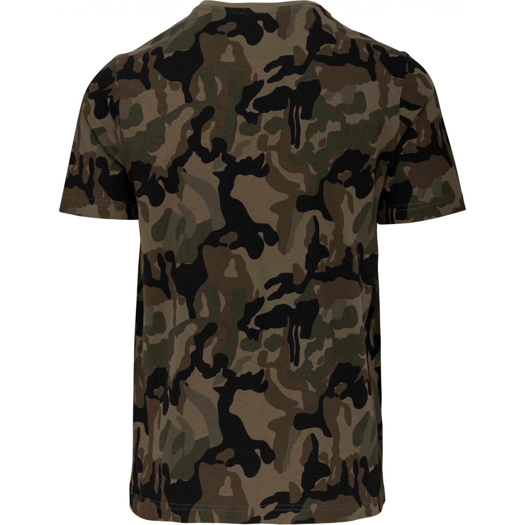 Kariban, Herren, Shirt, Camo, Grün, (M)