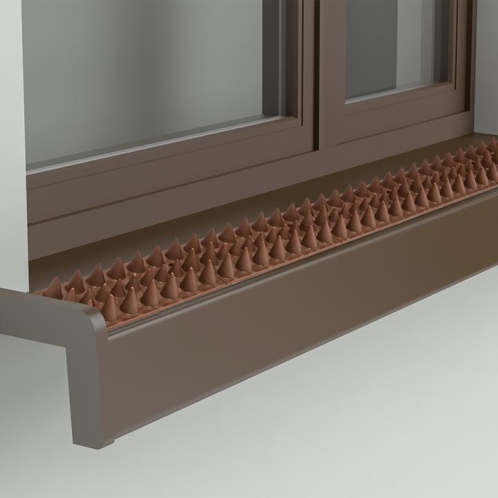Actual product image Relaxdays Bird repelling spikes