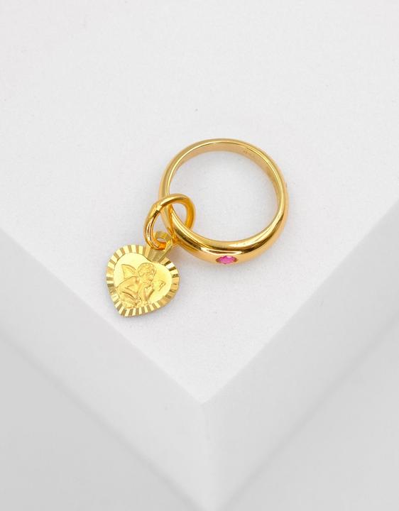 Immagine prodotto Muau Anello di battesimo (54, Oro 750/18 K)