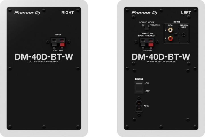 Image du produit Pioneer DJ DM-40D-BT (Actif, Couples)