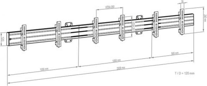 Produktbild Hagor CPS MENUBOARD W3L 32-43IN