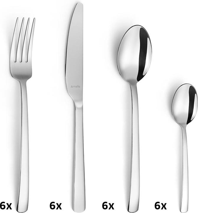 Productafbeelding Amefa PONTIS Besteckset 24-teilig (24 Pcs., Bestekset)