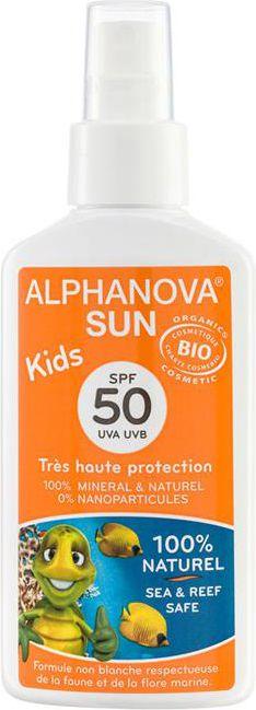 Produktbild Alphanova SUN Spray Bio SPF50 ohne Nanopartikel (Sonnenspray, SPF 50, 125 ml, 156 g)